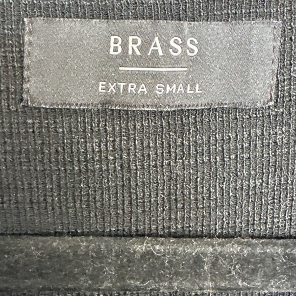 BRASS Clothing Women's Dress The A Line Black Short Sleeve Ponte Knit Pockets XS - Picture 6 of 6